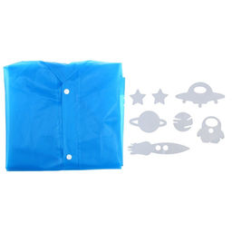 Дождевик Космос со светоотражающими наклейками, рост 120-160 см - Funny toys фото 7