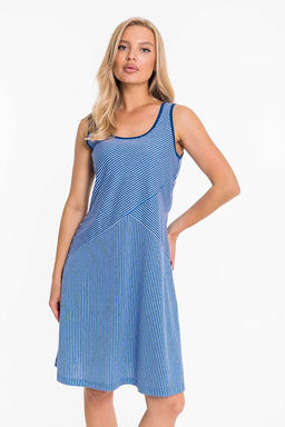 Сарафан М323090гб голубой/белый - Елена фото 5