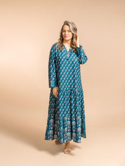 Платье (хлопок) №25-585-5 - Ганг фото 2