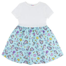 Платье рибана и кулирка 1638900106 - Youlala фото 8