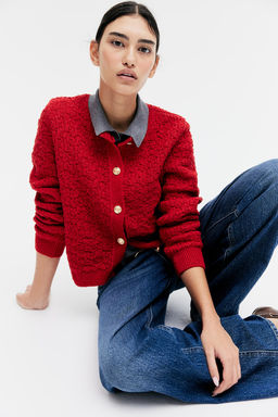 Cardigan en punto con textura - H&m фото 3