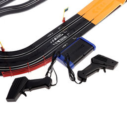 Автотрек TOP TURBO, с 2 машинами, 1:43, длина трасы 560 см, работает от сети - АвтоГрад фото 5