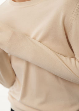 Conso/KJL 230793 - light beige Джемпер женский  фото 3