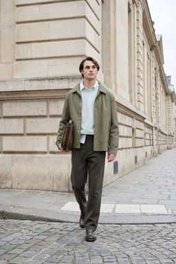 REGULAR FIT Erkek Pamuklu Smart-Casual Pantolon - Defacto фото 2