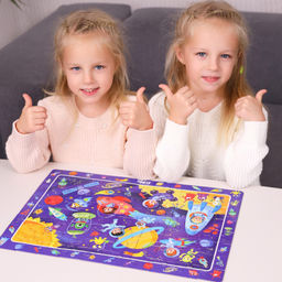 ElBascoKids / Пазл на внимательность Зимняя деревня 80 элементов - El`BascoKids фото 16