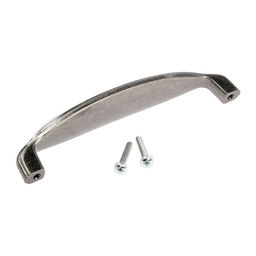 Ручка-скоба CAPPIO Ceramics, м/о 128 мм, цвет старинное серебро