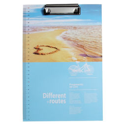 Планшет с прижимом формат А4 картон Путешествие, МИКС - Calligrata фото 3