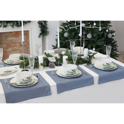 Блюдо сервировочное Доляна «Дракоша», 23×14×3 см, белое