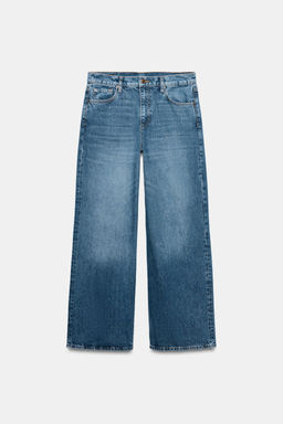 JEANS ZW COLLECTION WIDE LEG TIRO BAJO / Azul