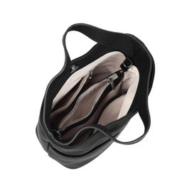 Женская сумка, кожа, MIRONPAN 560608 Черный