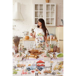 Фартук Этель Food market 70х60 см, 100% хлопок, саржа 190 г/м2  фото 5