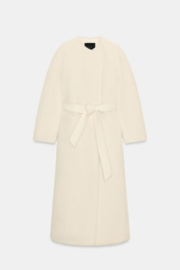 FAUX FUR COAT ZW COLLECTION LIMITED EDITION - Zara фото 5