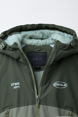 ZIPPED PUFFER JACKET - Zara фото 5