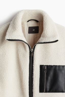 Chaqueta de borreguito Loose Fit - H&m фото 2