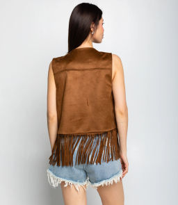 Жилет #КТ9833, коричневый - Dommod фото 3