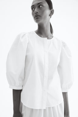 Blusa de popelina - H&m фото 4