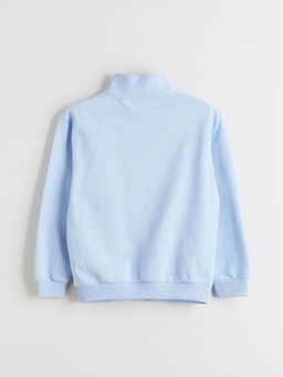 Dik Yaka Erkek ?ocuk Sweatshirt