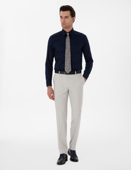 Lacivert Slim Fit Pamuklu Klasik G_mlek - Cacharel фото 4