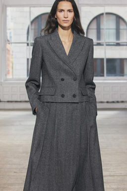 HERRINGBONE WOOL BLAZER ZW COLLECTION - Zara фото 2