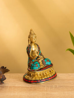 Сувенир «Будда», 8×6×11.5 см, латунь