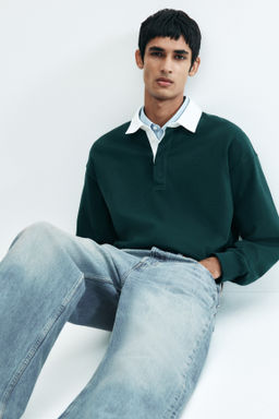 Loose Straight Jeans - H&m фото 12