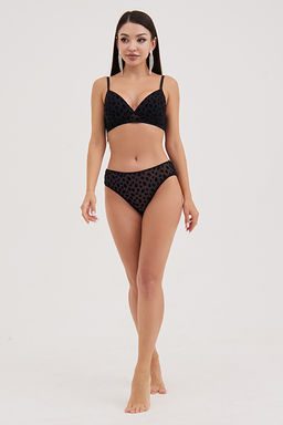 Бюстгальтер жен. Viana черный Padded Triangle bra