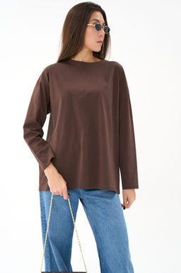 Лонгслив Эшли (шоколадный)