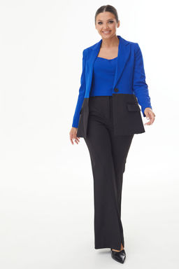 Жакет AURA 1064-170 васильковый  фото 4