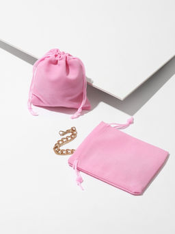 Набор мешочков для украшений подарочных 15 шт. «Влюблённое ассорти», бархатных, 9×10 см, МИКС