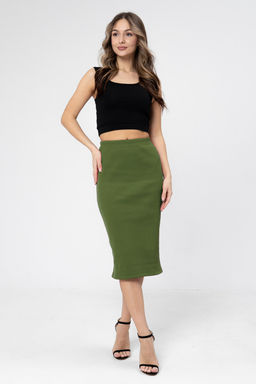 Юбка женская 209L11-30 хаки