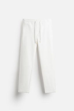 COMFORT FIT JOGGER WAIST TROUSERS - Zara фото 32