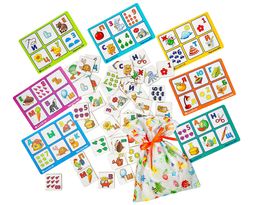 Дидактическая игра Лото Алфавит и цифры