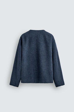 TEXTURED WOOL CARDIGAN - Zara фото 7
