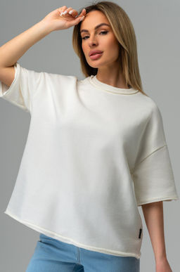 Женская футболка из футера Happyfox