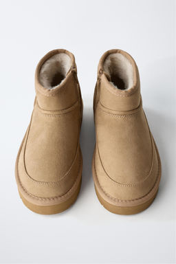 LINED ANKLE BOOTS - Zara фото 4