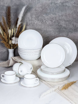 Столовый набор 30 предметов ЗОЛОТО / GRAY-30/751821055 (White Gold ) /уп 2/ - Галеонтрейд фото 2