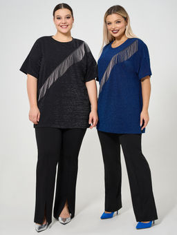 Джемпер 0087-26 тёмно-синий - Dora фото 17