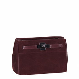 Сумка женская кожаная 6463BDAA wine red Baidou