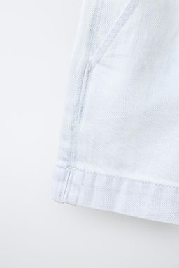 BERMUDA DENIM / Azul claro - Zara фото 4