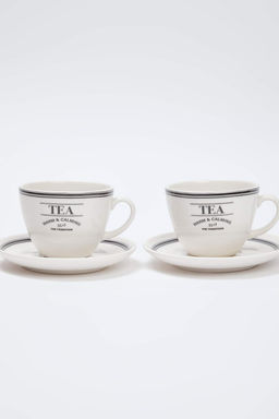 2li Mininal Desenli 220 CC Cay Fincan? Tak?m? TPHAW26CFN00000 - Trendyolmilla фото 2