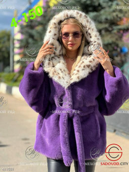 Эко шубки с английским воротником - Bruno фото 3