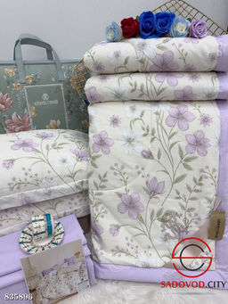 Комплект постельного белья с готовым одеялом