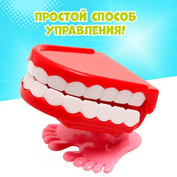 Заводная игрушка Челюсти, прыгает, МИКС - Simaland фото 5