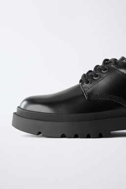 TRACK SOLE DERBY SHOES - Zara фото 7