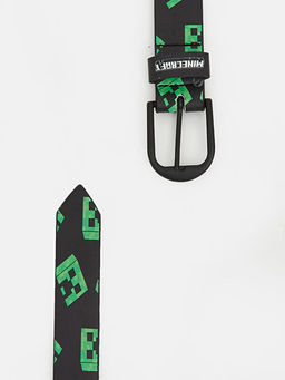 Minecraft Bask?l? Erkek ?ocuk Kemer