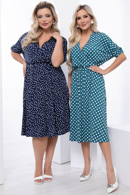 Платье Беверли (изумруд) П7037 - Lt collection фото 4