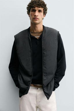 WATER-REPELLENT DETACHABLE TECHNICAL PARKA - Zara фото 9