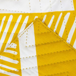 Покрывало LoveLife 2 сп Зигзаги цв. желтый, 180*2105см, микрофайбер, 100% п/э  фото 3