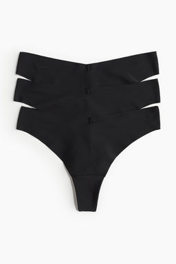 Pack de 3 bragas Brazilian efecto invisible - H&m фото 8