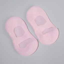 Носочки для педикюра, силиконовые, с перфорацией, с лямкой, размер S, цвет розовый - Queen fair фото 5